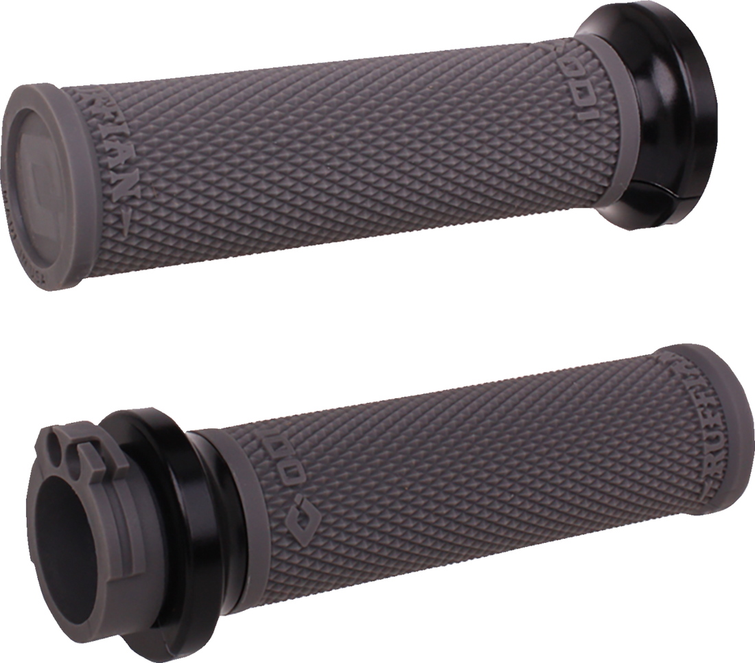 ODI Ruffian Lock-On Street Grips - Cable - Graphite/Black V30HCWH-B