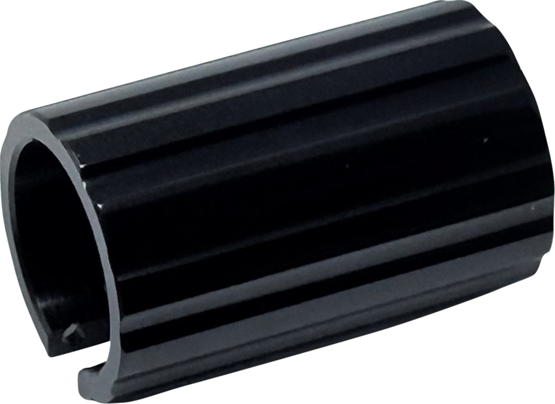 NAMZ Oil Sending Unit Cover - Vertical - Milled - Black NOSC-VO1-B