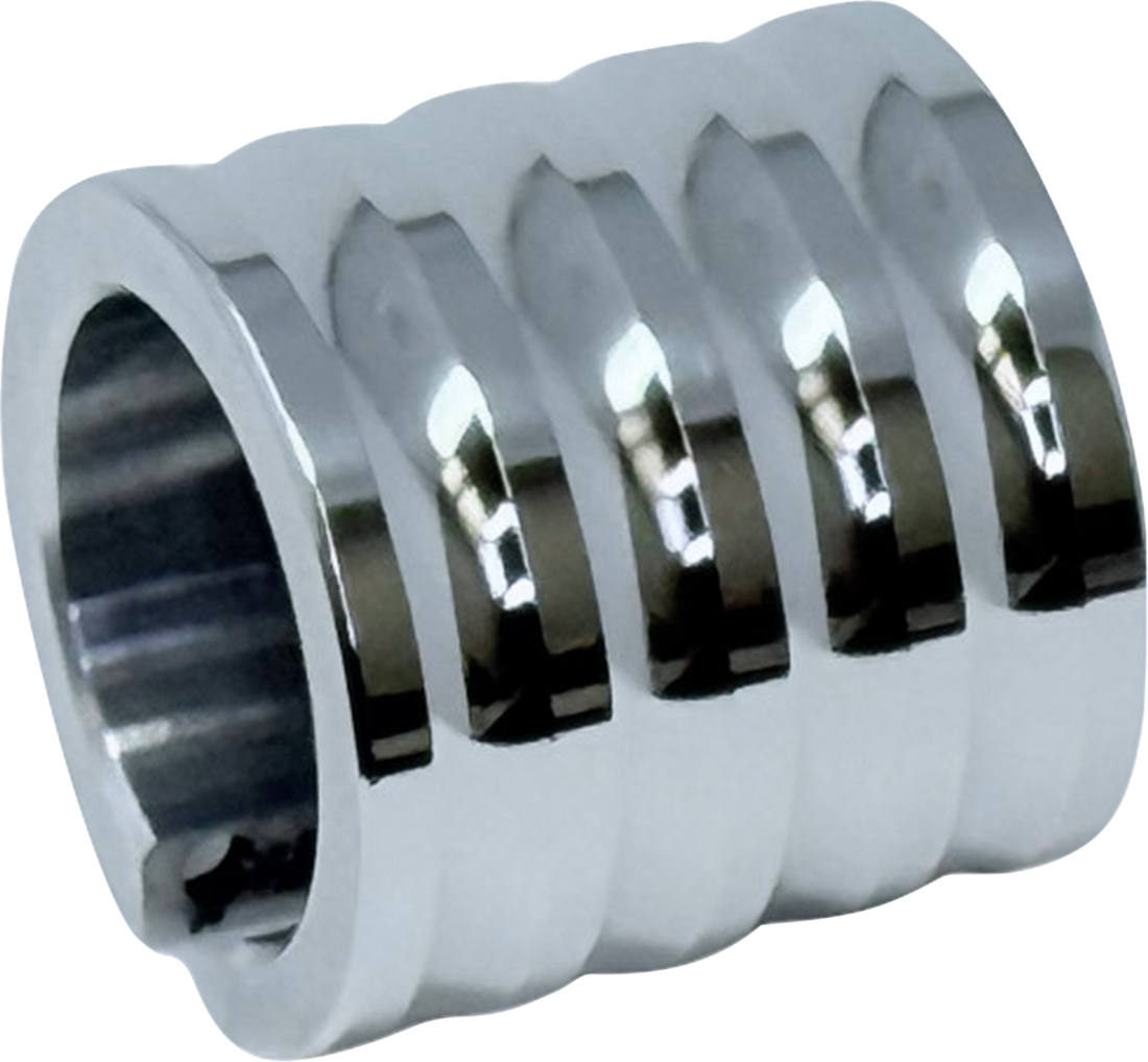 NAMZ Neutral Switch Cover - Horizontal Milled - Polished - Big Twin NNSC-HO1-P