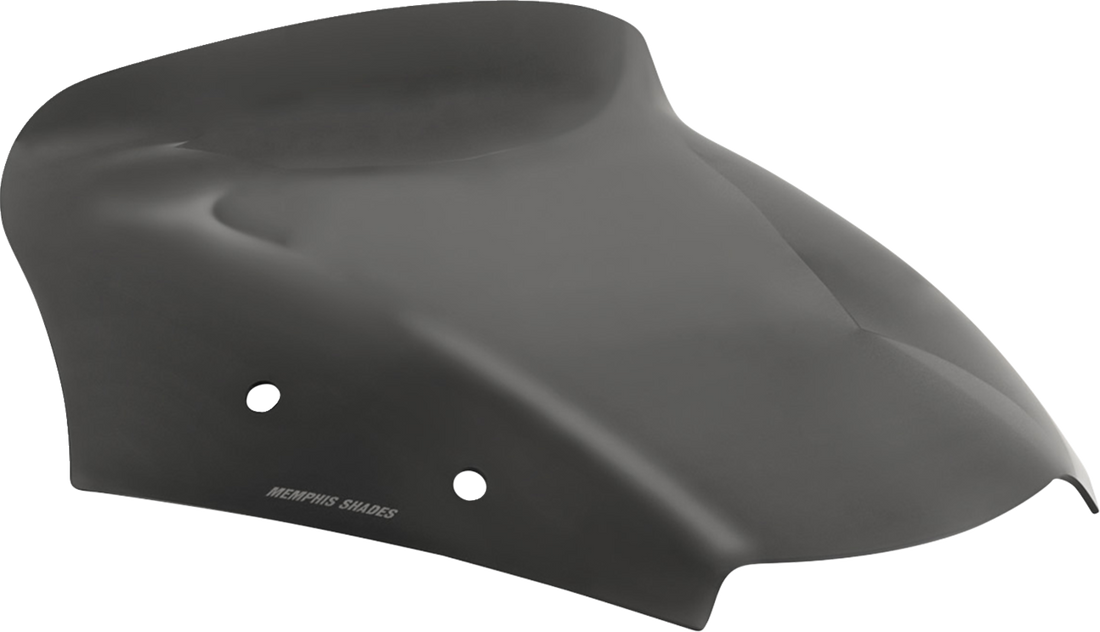 MEMPHIS SHADES Spoiler Windshield - 5" - Dark Black Smoke - FLTR MEP88310