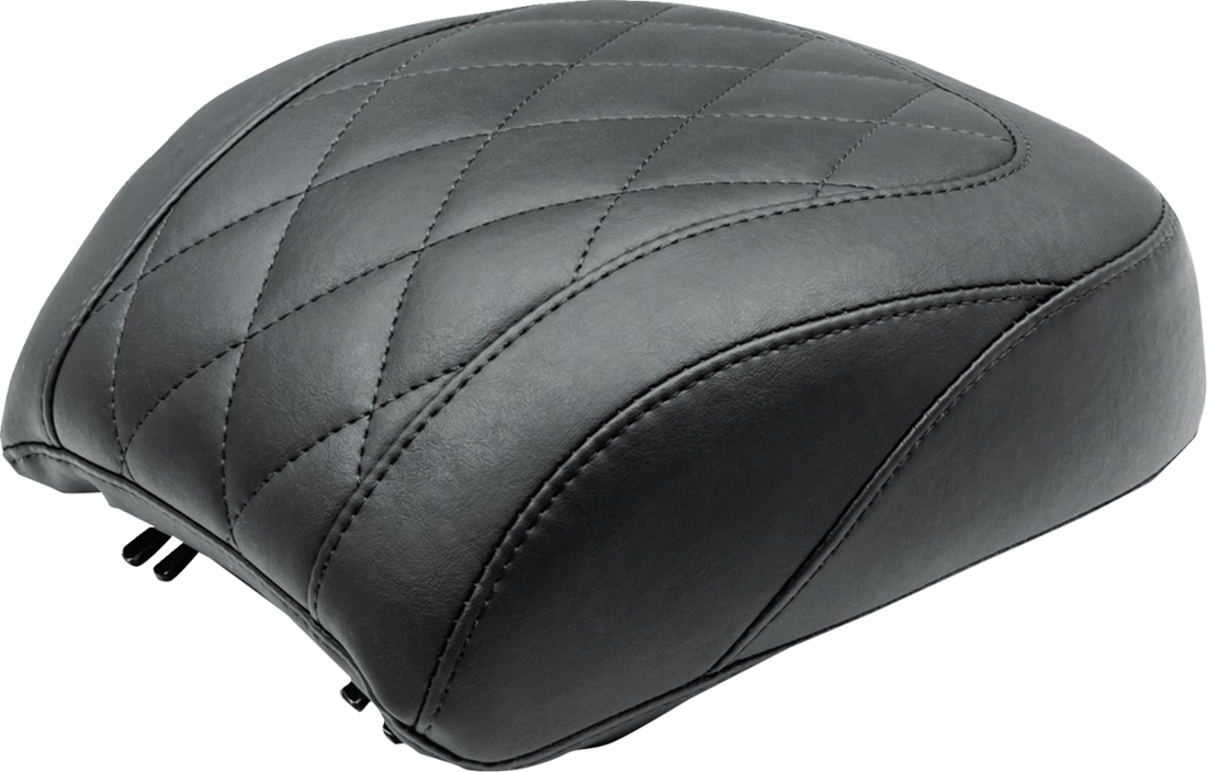 MUSTANG Wide Tripper™ Passenger Seat - Diamond - Black Stitch - FXBR '23-'25 85213