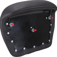 MUSTANG Chopped Tour-Pak® Pad - Mandarin Orange Stitching - FLH/FLT '23-'25 88440MO