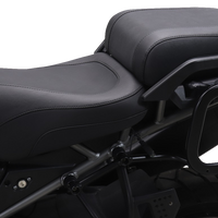 MUSTANG Adventure Touring Seat - Vinyl - Black - Pan America '21-'25 84810