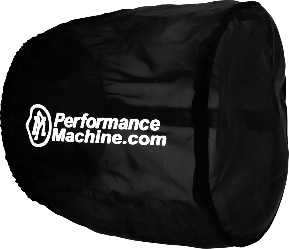 PERFORMANCE MACHINE (PM) Pullover Rain Sock - Black - C4 Air Cleaners 0206-0250