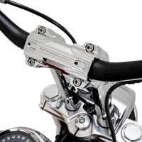 PERFORMANCE MACHINE (PM) Phatbar & Riser Kit - Internal Wiring - 9" - Chrome 0208-2195M-CH
