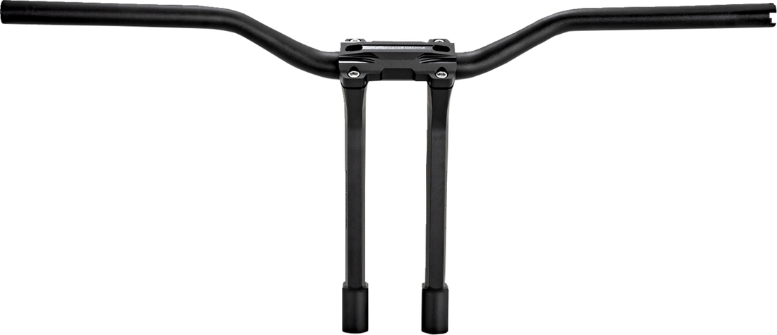 PERFORMANCE MACHINE (PM) Phatbar & Riser Kit - Internal Wiring - 11-1/2" - Black Ops 0208-2197M-SMB