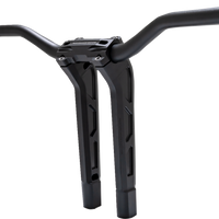 PERFORMANCE MACHINE (PM) Phatbar & Riser Kit - Internal Wiring - 11-1/2" - Black Ops 0208-2197M-SMB