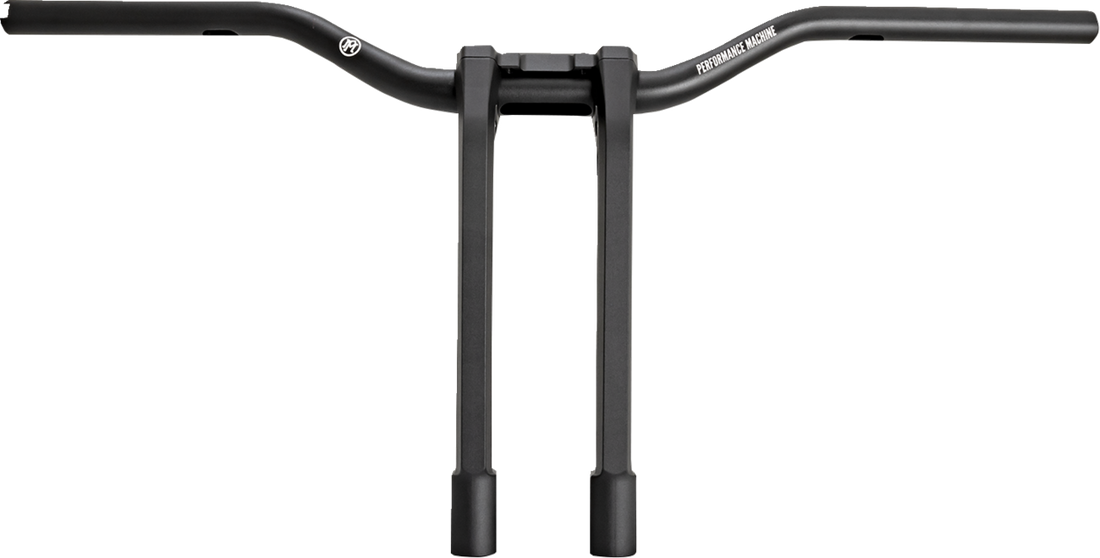 PERFORMANCE MACHINE (PM) Phatbar & Riser Kit - Internal Wiring - 11-1/2" - Black Ops 0208-2197M-SMB