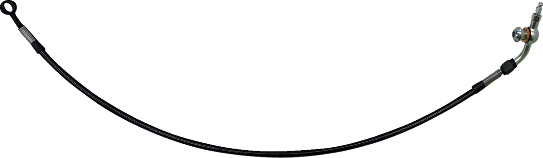 FAT BAGGERS INC. Hydraulic Brake/Clutch Line Extension - 30" - Road Glide - Black 100030-B35