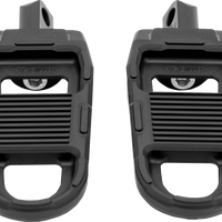 DRAG SPECIALTIES Adjustable Foot Pegs - Black RGK2-B001