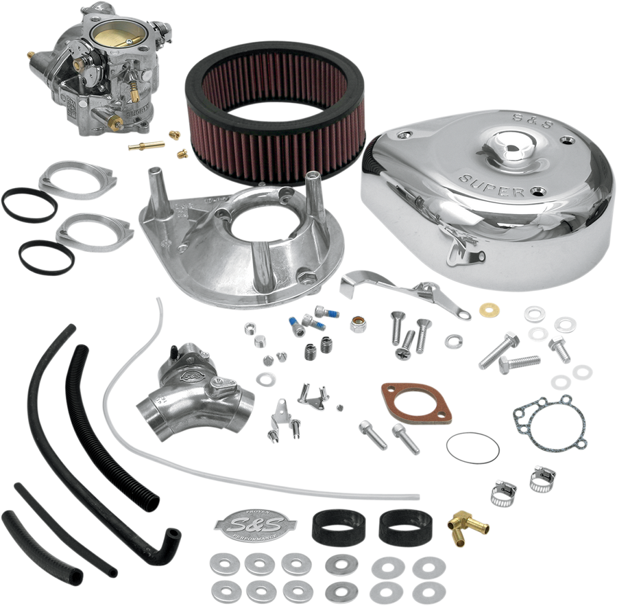 S&S CYCLE Super E Carburetor Kit - Big Twin 11-0407