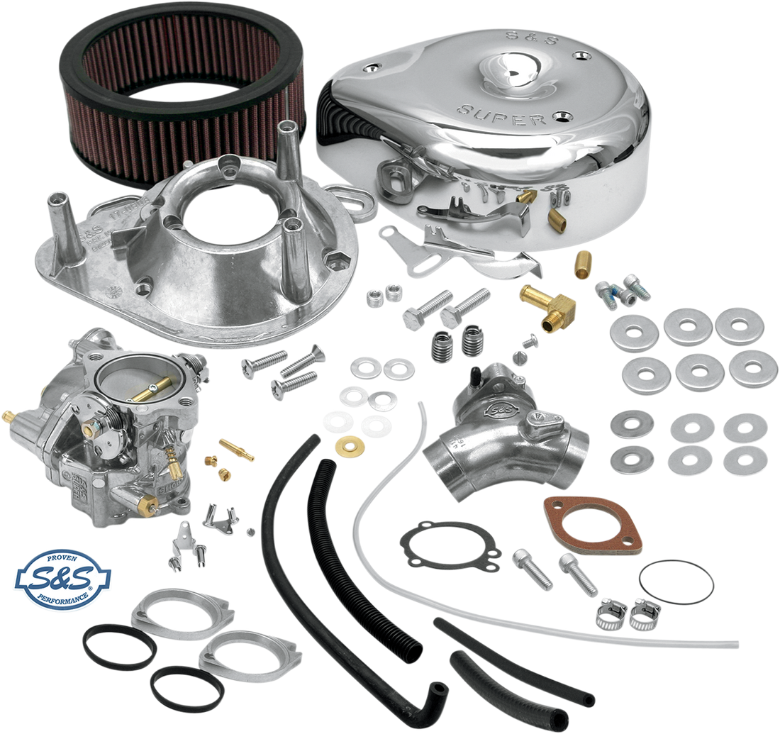 S&S CYCLE Super G Carburetor Kit - Evolution Big Twin 11-0427