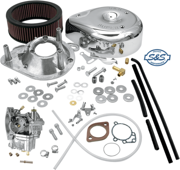 S&S CYCLE Super E Carburetor Kit - Evolution Big Twin 11-0440