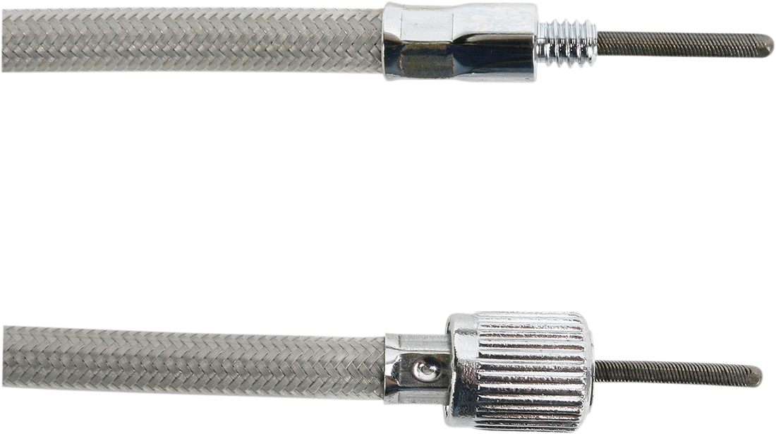 DRAG SPECIALTIES Front-Wheel Drive Speedometer Cable - 40" - Braided 5390700B
