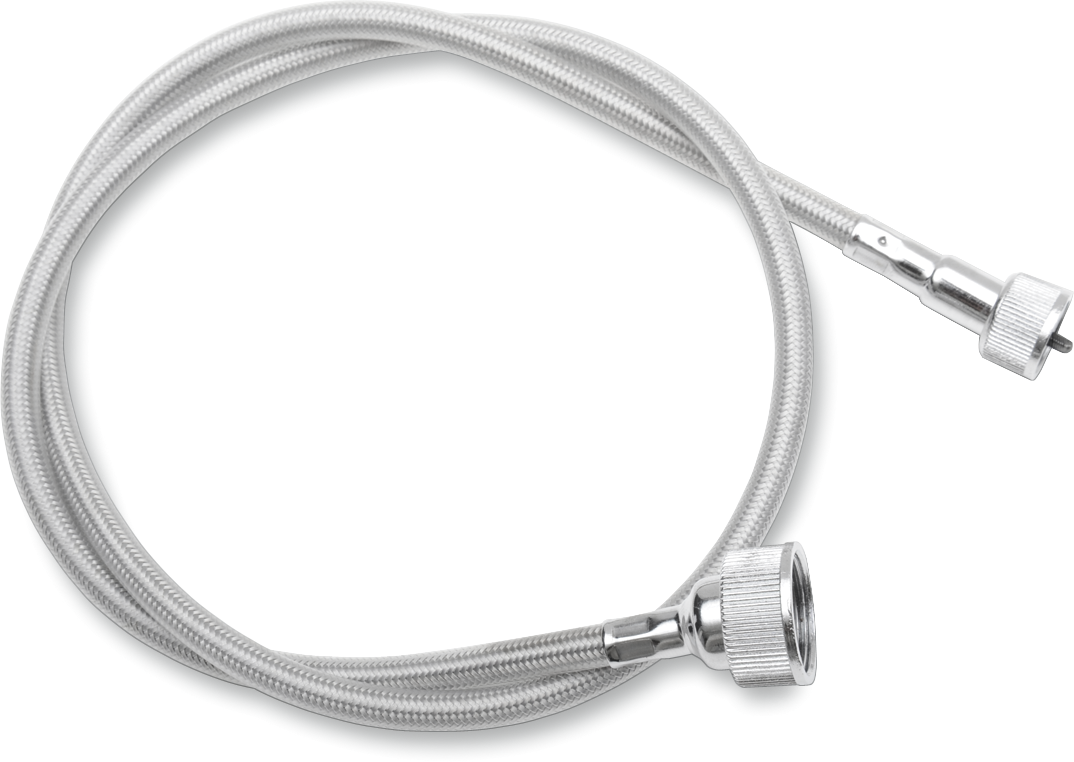 DRAG SPECIALTIES Front-Wheel Drive Speedometer Cable - 35" - Braided 5391300B