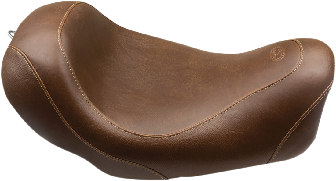 MUSTANG Wide Tripper Seat - Brown 75034