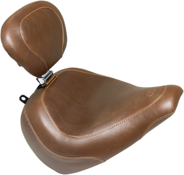 MUSTANG Wide Tripper Seat - Driver's Backrest - Brown 83055