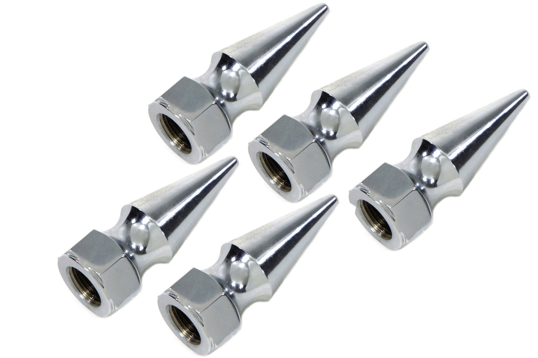 6902-5 - Chrome Pike Nut Fine 1/4 inch-28 Thread by Colony