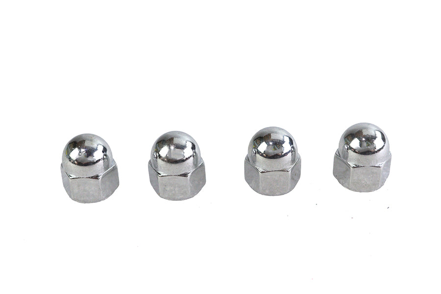 6933-4 - Chrome Acorn Nut Fine 5/16 inch-24 Thread by Colony