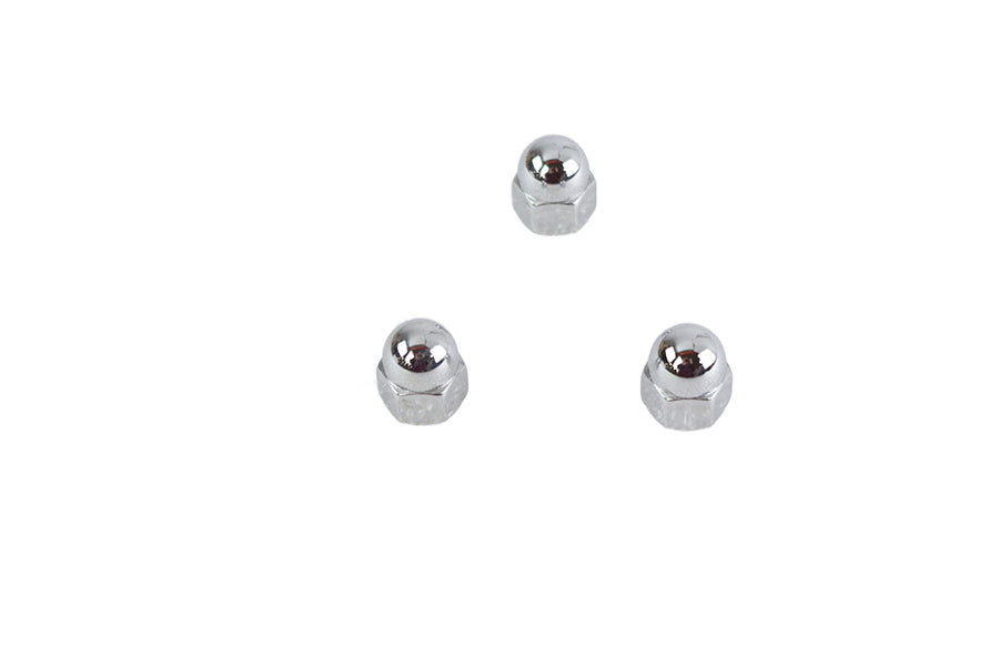 6934-3 - Chrome Acorn Nut Fine 3/8 inch-24 Thread by Colony
