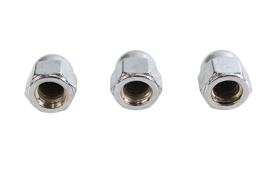 6944-3 - Chrome Acorn Nut 3/8 -16 Coarse Thread by Colony