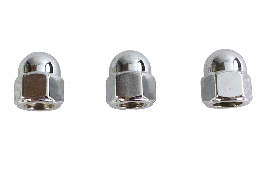 6944-3 - Chrome Acorn Nut 3/8 -16 Coarse Thread by Colony