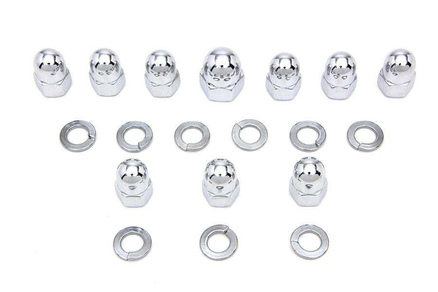 7112-19 - Chrome Transmission Side Cover Kit by Colony