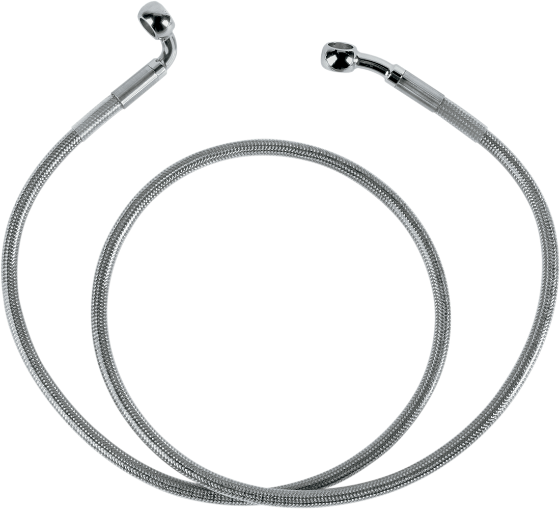 DRAG SPECIALTIES Brake Line - Front - Stainless Steel 640214
