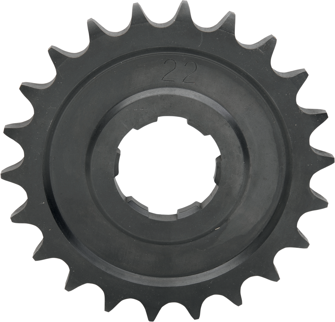 DRAG SPECIALTIES Transmission Mainshaft Sprocket - 22 Tooth 17501