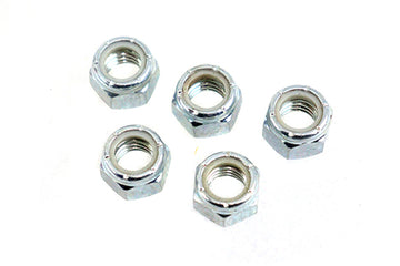 Zinc Plated Hex Nuts 1/4 inch-20 Nyloc