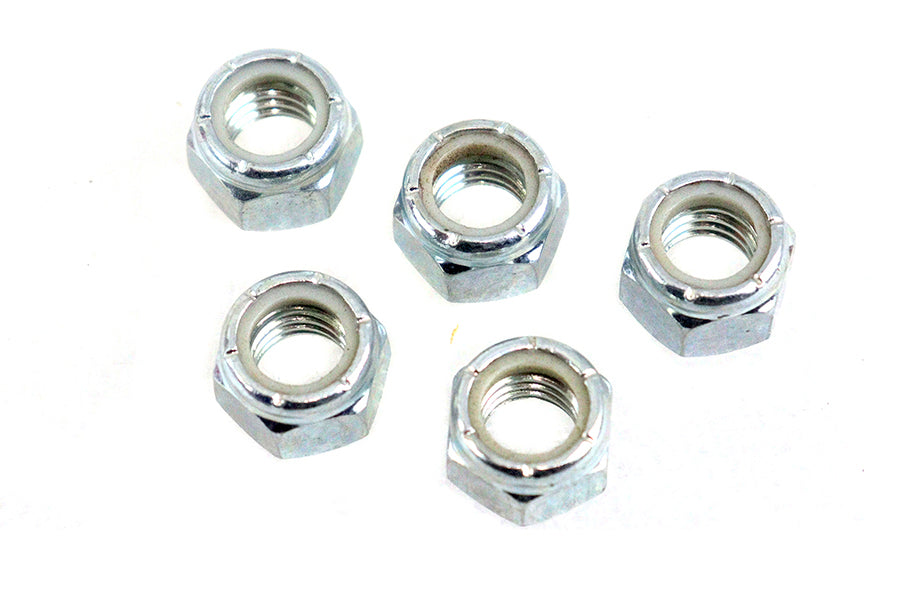 73-0006 - Zinc Plated 7/16 -14 Nyloc Locknut by V-Twin