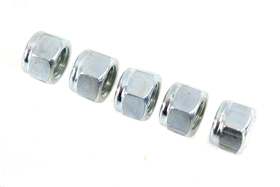 73-0006 - Zinc Plated 7/16 -14 Nyloc Locknut by V-Twin