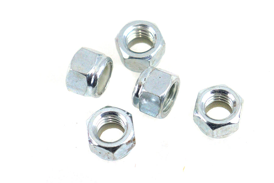 73-0006 - Zinc Plated 7/16 -14 Nyloc Locknut by V-Twin