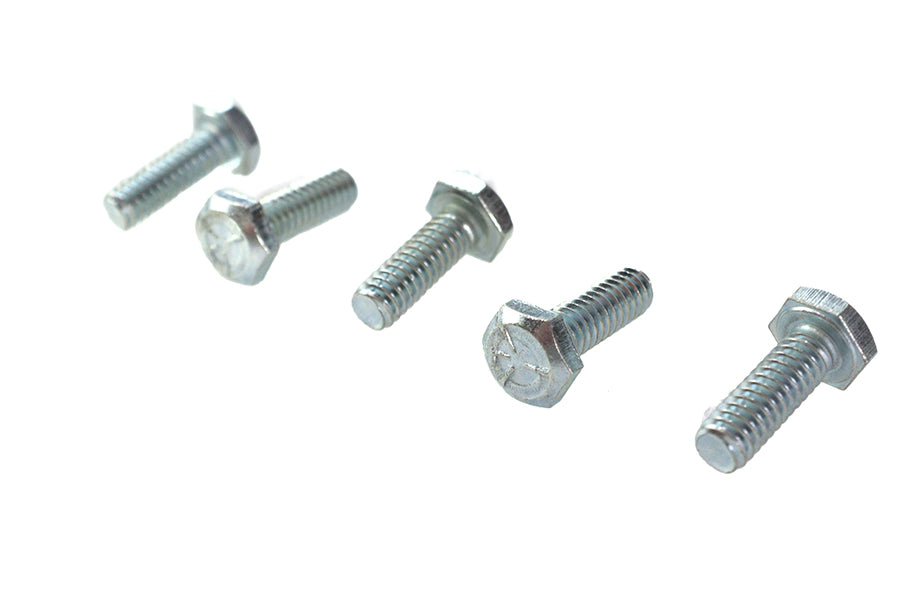 73-0011 - Hex Cap Bolts Zinc 1/4  X 3/4 by V-Twin