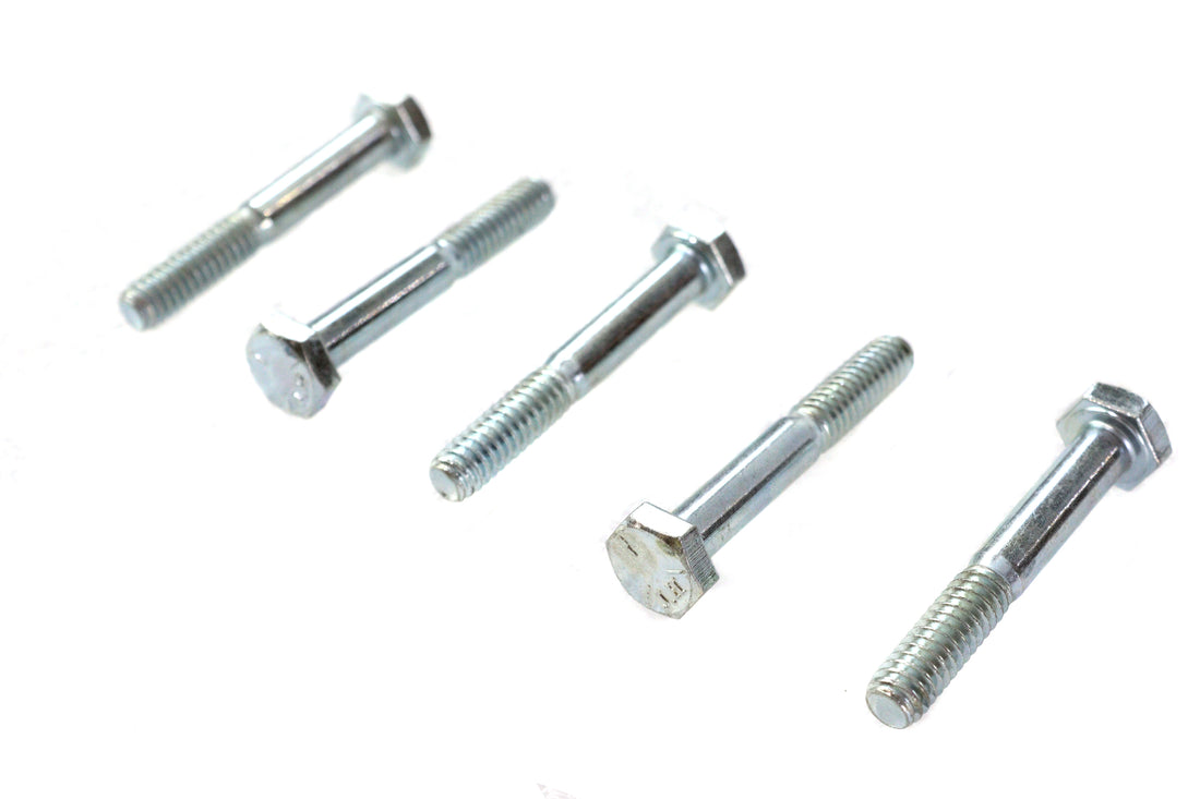73-0015 - Hex Cap Bolts Zinc 1/4  X 1-3/4 by V-Twin