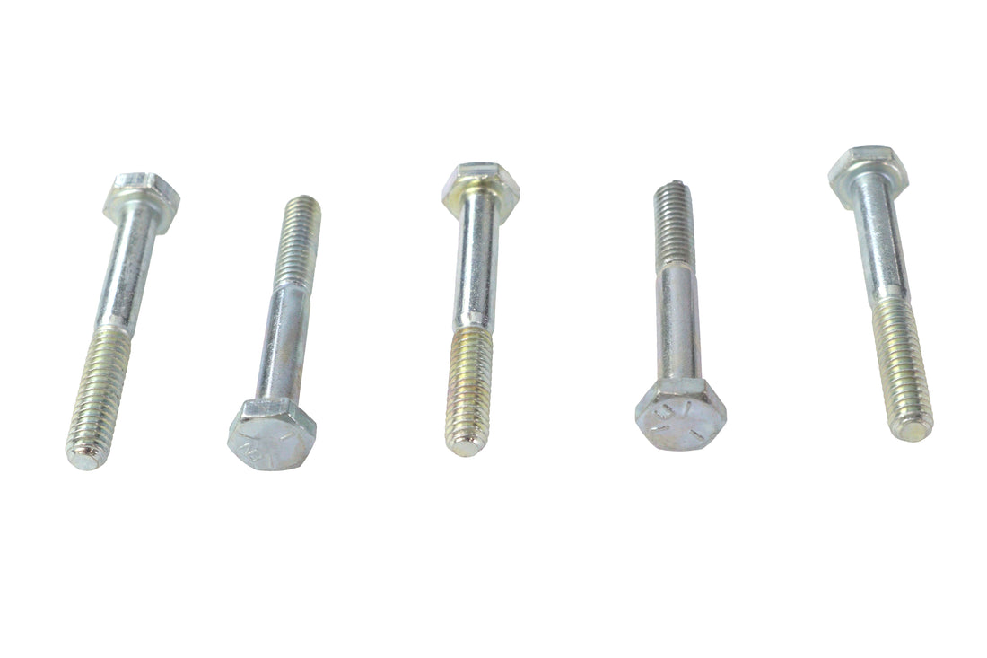 73-0016 - Hex Cap Bolts Zinc 1/4  X 2 by V-Twin