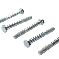 73-0017 - Hex Cap Bolts Zinc 1/4  X 2-1/4 by V-Twin