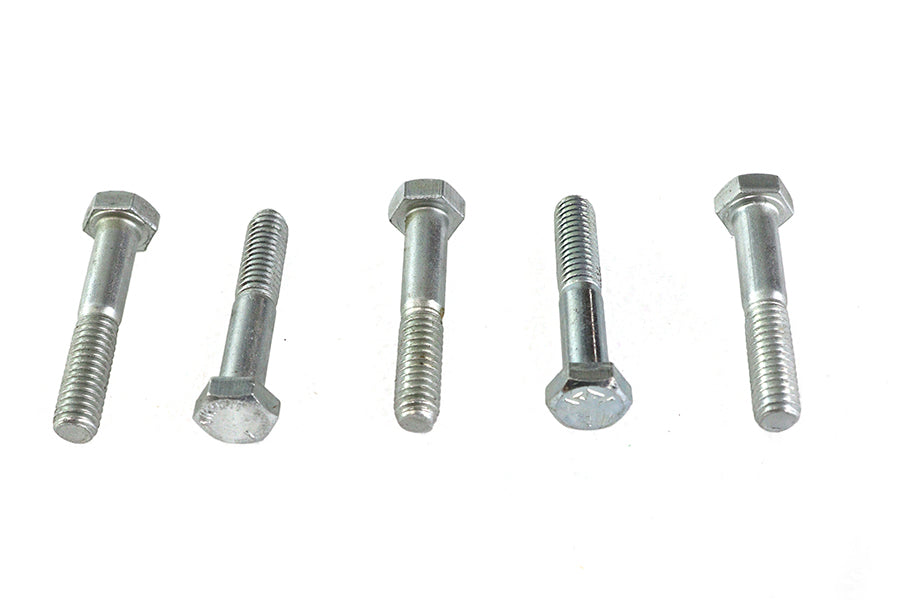 73-0023 - Hex Cap Bolts Zinc 5/16 inch-18 x 1-3/4 inch by V-Twin