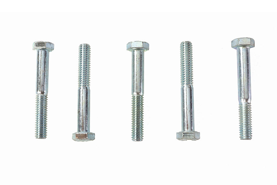 73-0024 - Hex Cap Bolts Zinc 5/16  X 2-1/4 by V-Twin