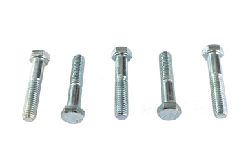 Hex Cap Bolts Zinc 3/8 inch x 2 inch