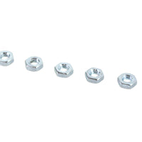 Zinc Plated 1/4 inch-20 Hex Jam Nuts