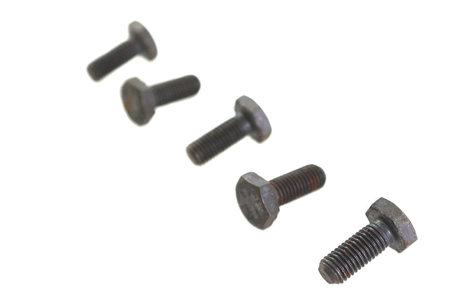 Black Hex Cap Bolts 1/4 inch-20 x 3/8 inch