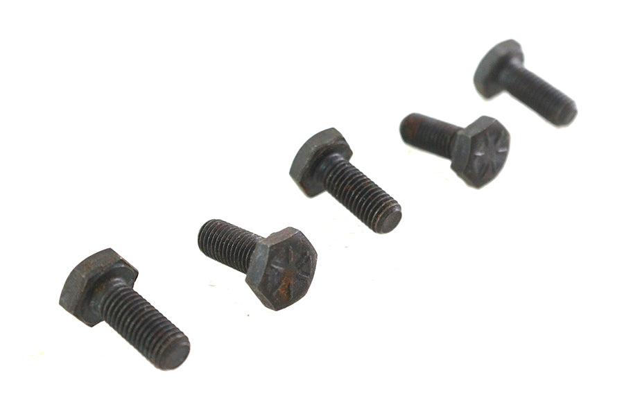 Black Hex Cap Bolts 1/4 inch-20 x 3/8 inch