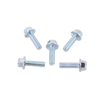 Zinc Hex Flange Screws 1/4 inch-20 x 7/8 inch