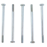 Zinc Hex Cap Bolts 1/4 inch-20 x 4 inch