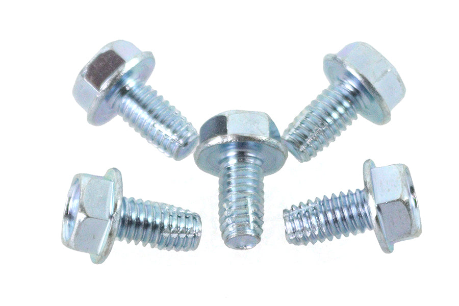 Hex Flange Screws 5/16 inch-18 x 5/8 inch Zinc