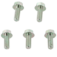 Zinc Hex Flange Screws 5/16 inch-18 x 7/8 inch