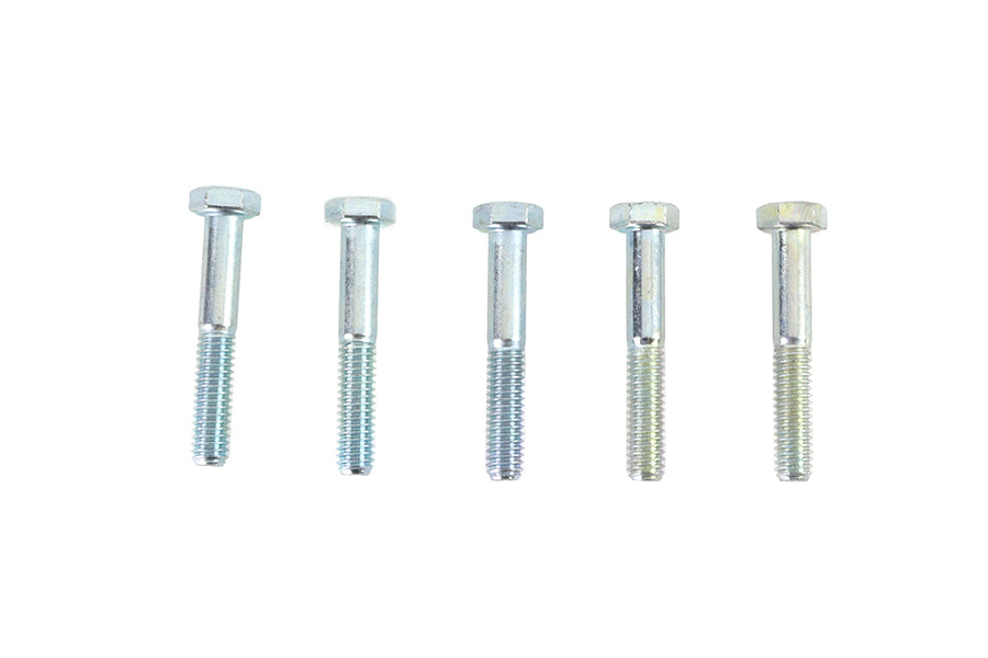 Zinc Hex Cap Bolts 5/16 inch-18 x 2 inch