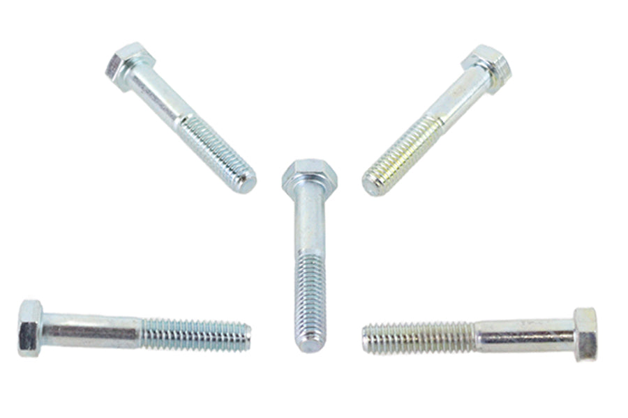 Zinc Hex Cap Bolts 5/16 inch-18 x 2 inch