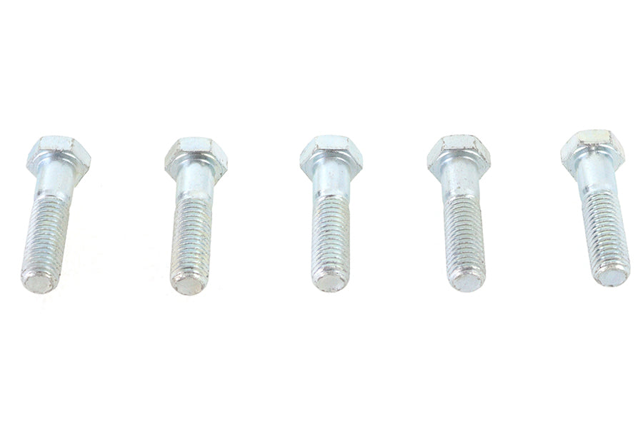 Zinc Hex Cap Bolts 1/2 inch-13 x 2 inch